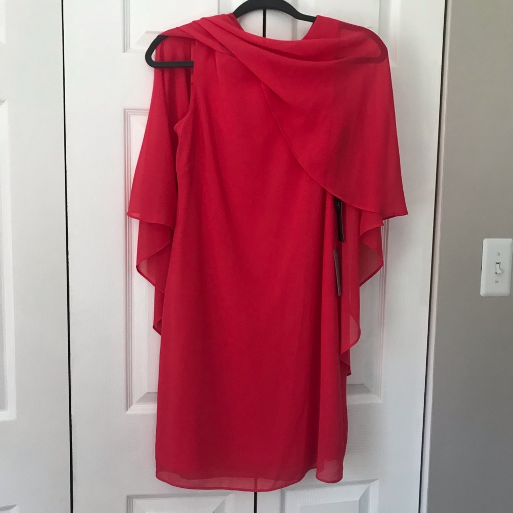 NWT Pink/cherry Vince Camuto cocktail dress - Picture 6 of 8